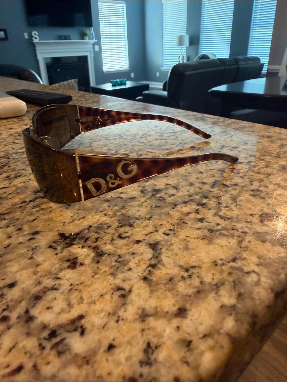 Dolce & Gabanna Women's Brown Sunglasses - Picture 4 of 5